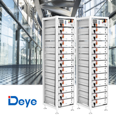 Система хранения энергии 122.88 кВт·ч LiFePO4, Deye ESS